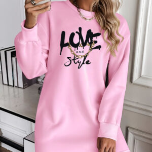 Рокля с дълъг ръкав D173