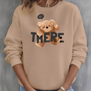 Ватирана блуза с дълъг ръкав B228