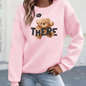 Ватирана блуза с дълъг ръкав B229